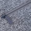 Etui na laptop 13,3 RIVACASE Anvik, jasny szare, z uchwytem, z materiału wodoodpornego, pluszowe wnętrze, tylna kieszeń na