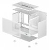 DeepCool CH160 WH Small Form Factor (SFF) Biały