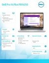 Dell Laptop Dell Pro 14 Plus PB14250 Win11Pro Ultra 5 238V/32GB/512GB SSD G4 CL35/14.0 FHD+/Arc/FgrPr&SmtCd/Cam&Mic/WLAN+BT/Bckl