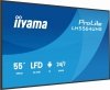IIYAMA Monitor 55 cali LH5564UHS-B1AG, 24/7,VA,ANDROID14,4K,500cd,5000:1,    2xHDMI ,USB-C,RJ45, RS-232c, IR, 2x10W, 2xUSB, UCHW