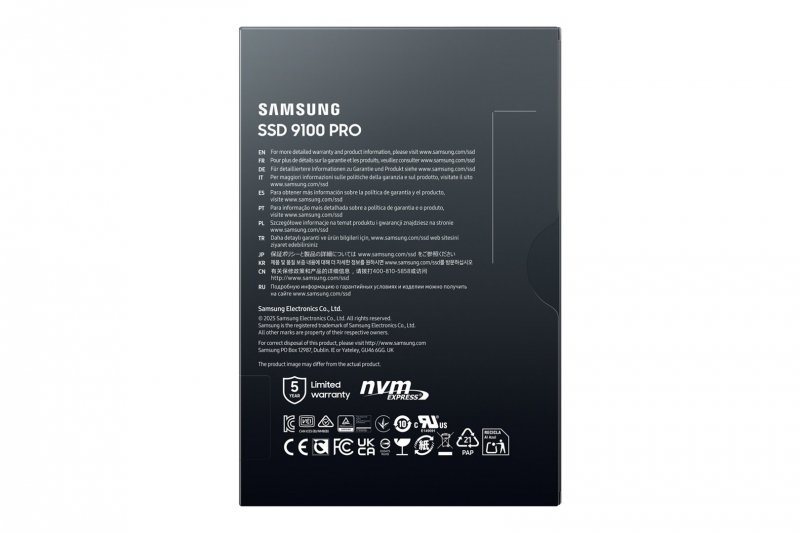 Dysk SSD Samsung 9100 PRO 2TB NVMe M.2 PCIe 5.0