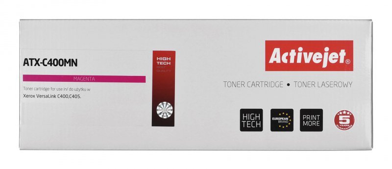 Activejet ATX-C400MN Toner (zamiennik Xerox 106R03511; Supreme; 2500 stron; purpurowy)