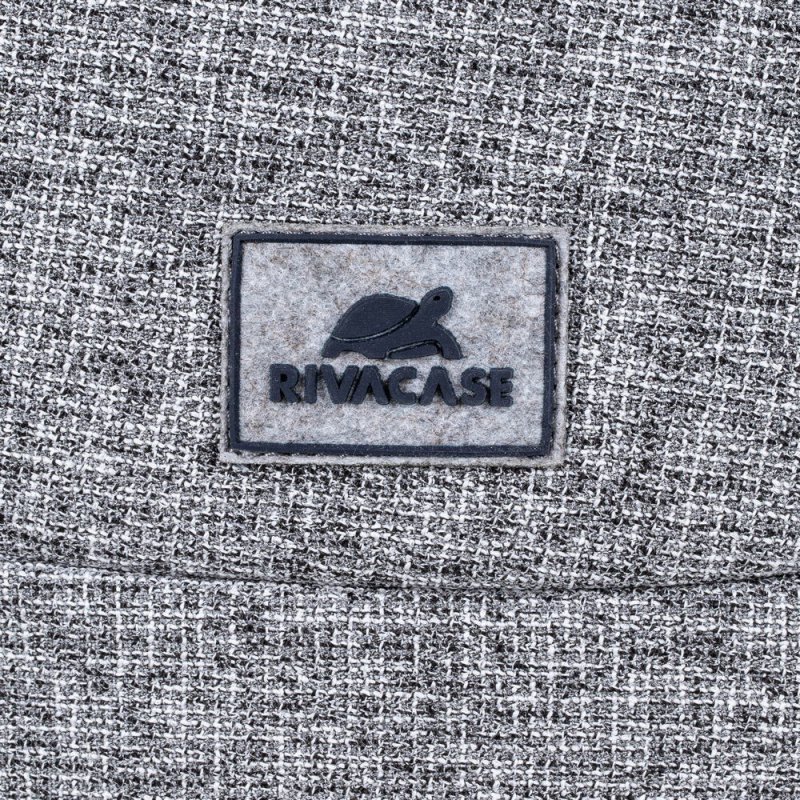 RIVACASE PLECAK NA LAPTOP 15,6&quot; ANVIK, JASNY SZARY, Z MATERIAŁU WODOODPORNEGO