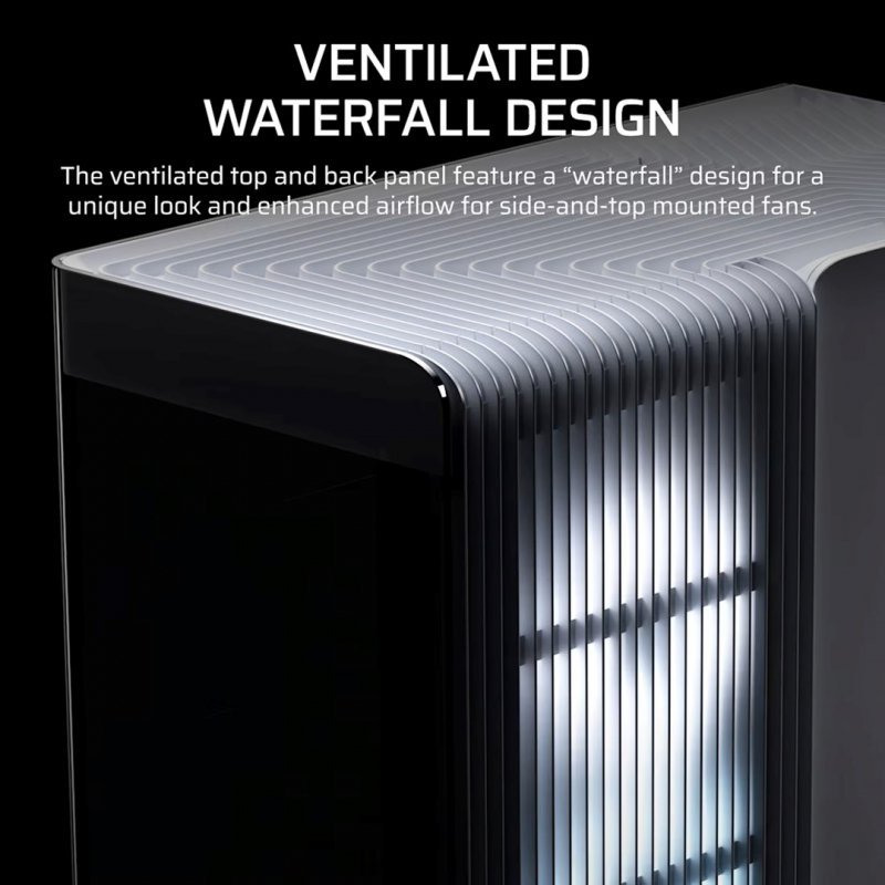 Obudowa Corsair FRAME 4500X LX-R RGB Tempered Glass Mid-Tower, White