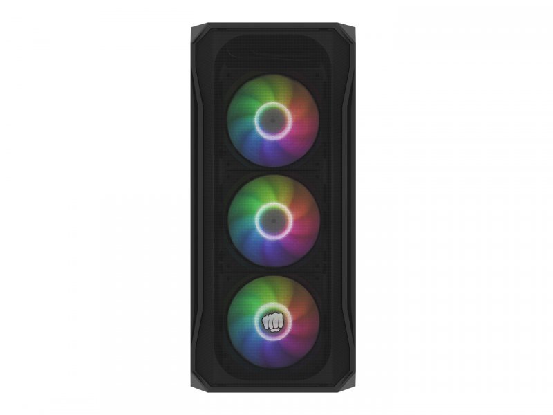 FURY OBUDOWA KOMPUTEROWA FURY SHOBO SH4F RGB MIDI Z OKNEM CZARNA