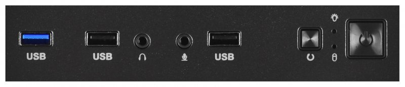OBUDOWA LOGIC ARAMIS ARGB MINI USB 3.0 BEZ ZASILACZA