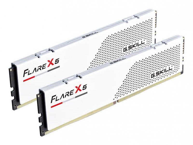 G.SKILL FLARE X5 AMD DDR5 2X48GB 6000MHZ CL30 EXPO WHITE F5-6000J3036F48GX2-FX5W