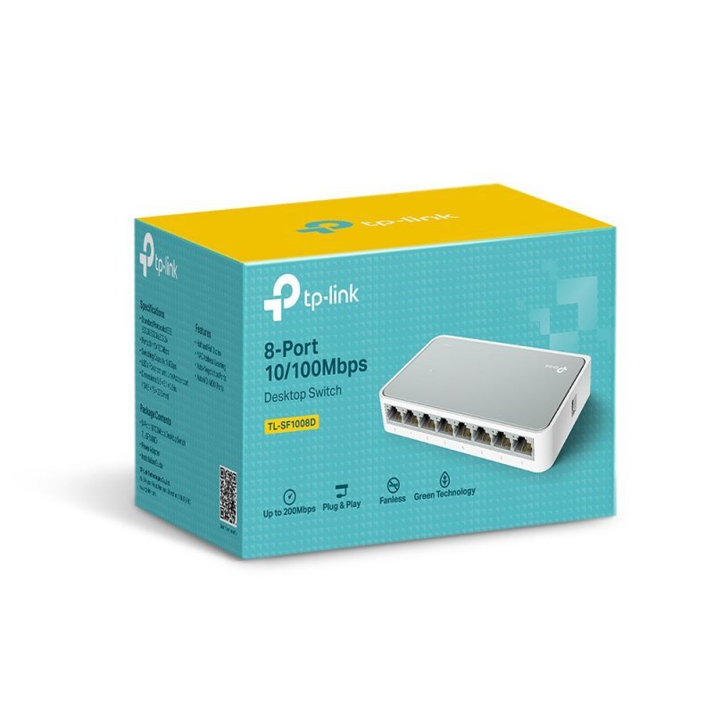 Switch TP-LINK TL-SF1008D (8x 10/100Mbps)