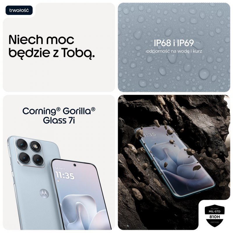 Motorola Edge 70 Fusion Power 5G 12/256GB PANTONE Country Air