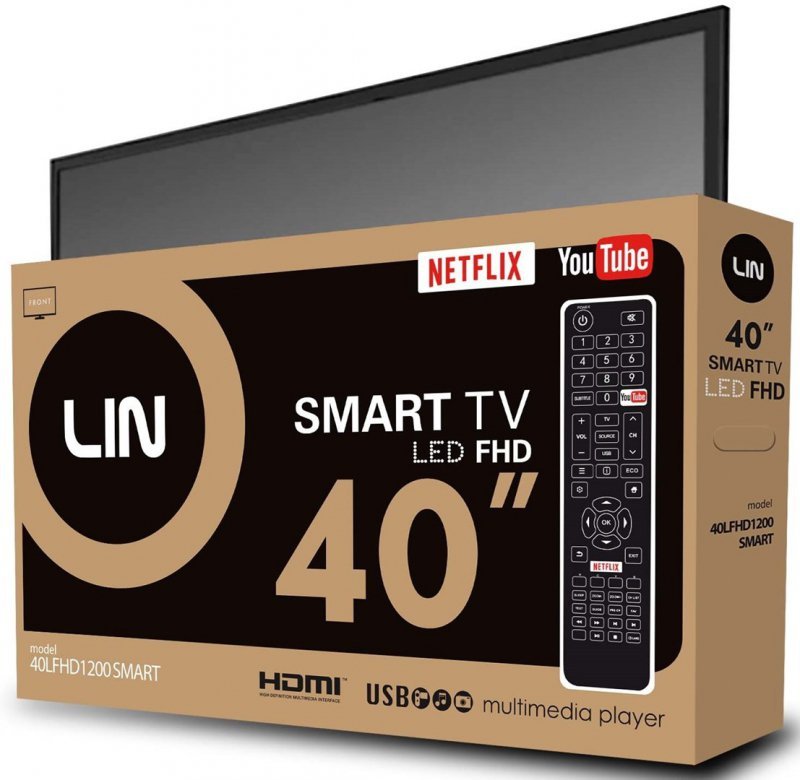 Telewizor 40&quot; LIN 40LFHD1200 SMART Full HD DVB-T2