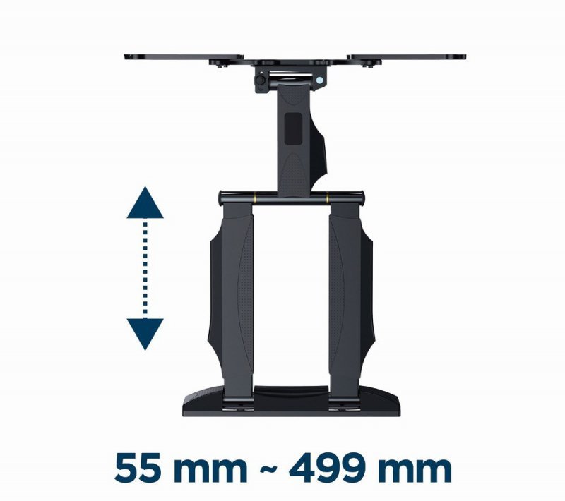 GEMIRD UCHWYT ŚCIENNY REGULOWANY LCD 32&quot;-55&quot; VESA MAX 400 X 400MM, DO 32KG