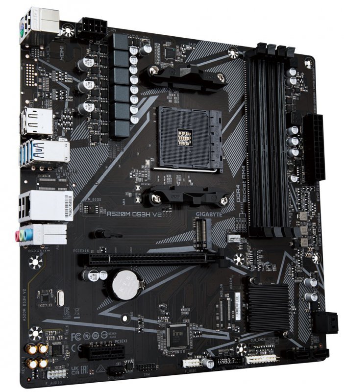Gigabyte A520M DS3H V2 płyta główna Socket AM4 micro ATX