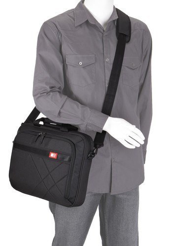 Case Logic DLC-115 Black 39,6 cm (15.6&quot;) Obudowa na messenger Czarny