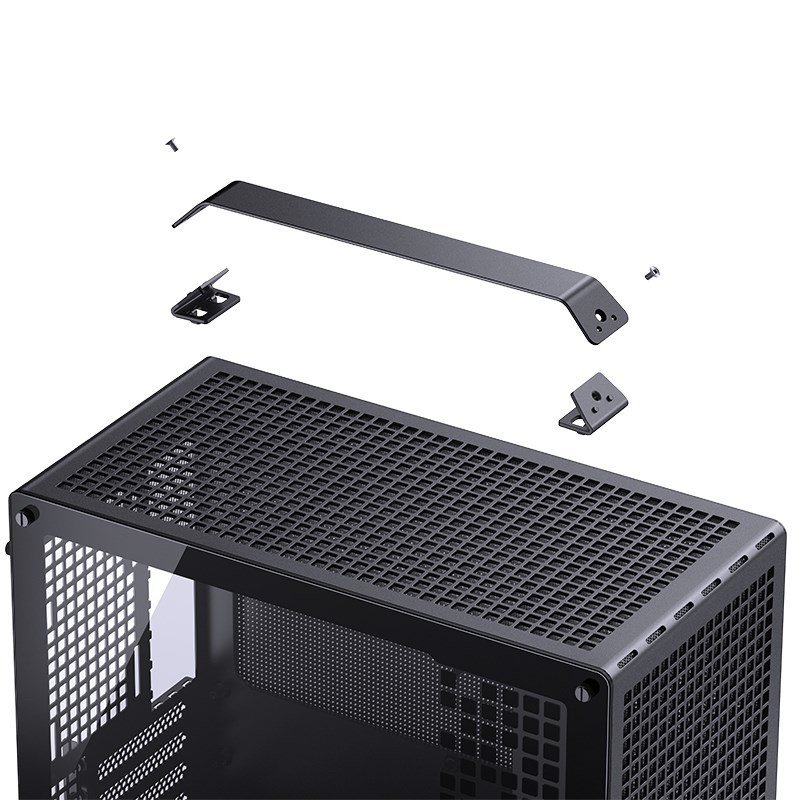 Obudowa Jonsplus MATX Uchwyt Case Z20 - czarny