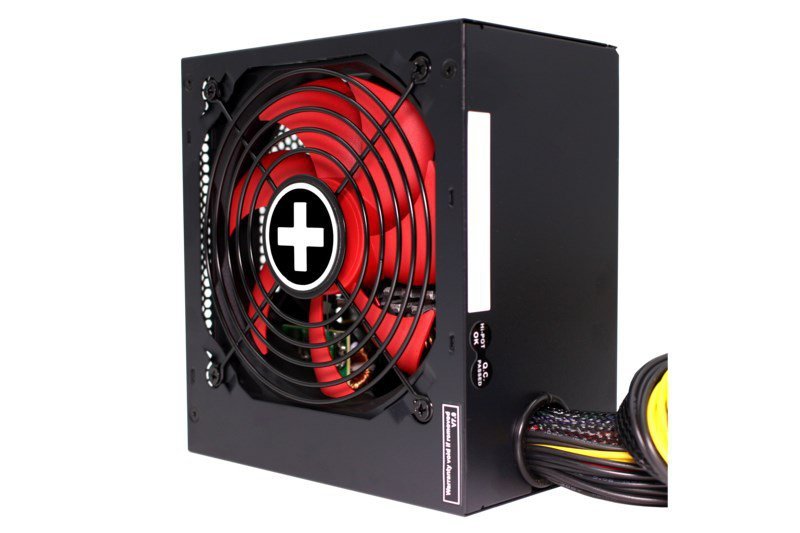Xilence XN225 moduł zasilaczy 650 W 20+4 pin ATX ATX Czarny, Czerwony