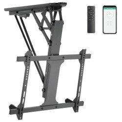 Techly ICA-PLB 546M uchwyt do telewizorów 177,8 cm (70&quot;) Czarny