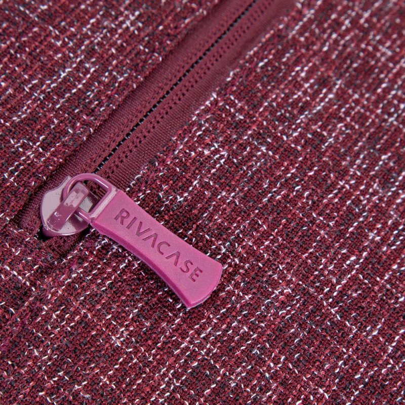 RIVACASE ETUI NA LAPTOP 13,3&quot; ANVIK, CZERWONY BURGUND, Z UCHWYTEM, Z MATERIAŁU WODOODPORNEGO