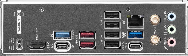 MSI X870 GAMING PLUS WIFI płyta główna AMD X870 Gniazdo AM5 ATX