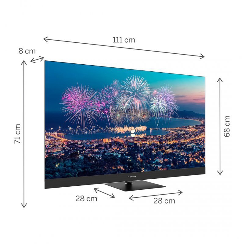 TV SET LCD 50&quot; QLED 4K/50QG6C14 THOMSON
