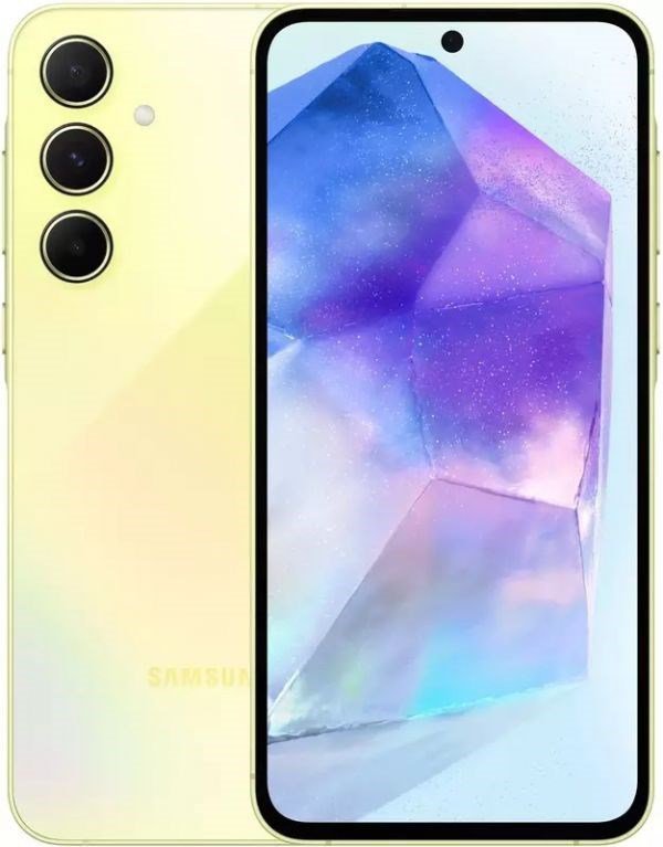 Samsung Galaxy A55 5G SM-A556 16,8 cm (6.6&quot;) Hybrid Dual SIM Android 14 USB Type-C 8 GB 256 GB 5000 mAh Żółty