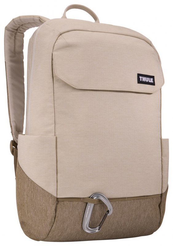 Thule | Lithos | Plecak 20L | Pasuje do rozmiaru 16" | Plecak na laptopa | Pelikan Szary/Wyblakły Khaki
