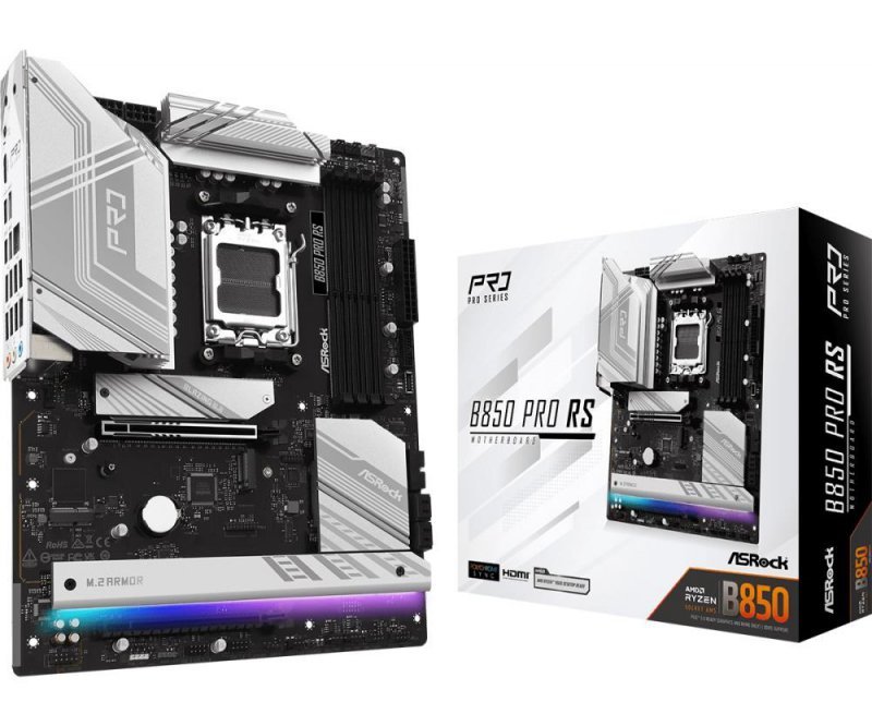 Asrock B850 Pro RS AMD B850 Gniazdo AM5 ATX