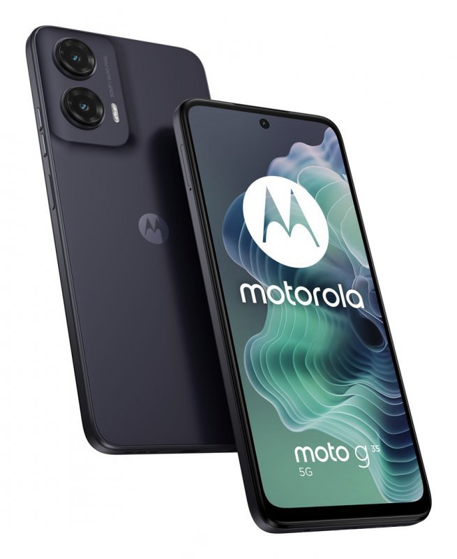 Telefon Motorola XT2433-5 Moto G35 5G Dual Sim 4GB RAM 128GB - Midnight Black