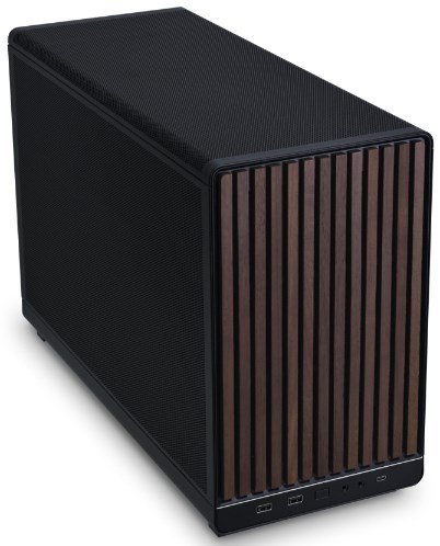 Lian Li A3-mATX Micro Tower Czarny, Drewno