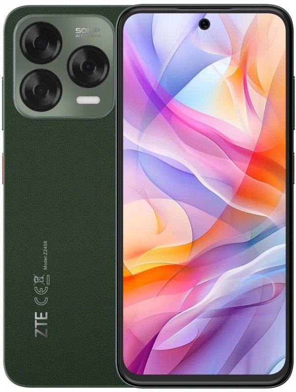 ZTE Blade V70 Vita 17 cm (6.7") Dual SIM Android 14 4G USB Type-C 8 GB 256 GB 5000 mAh Zielony