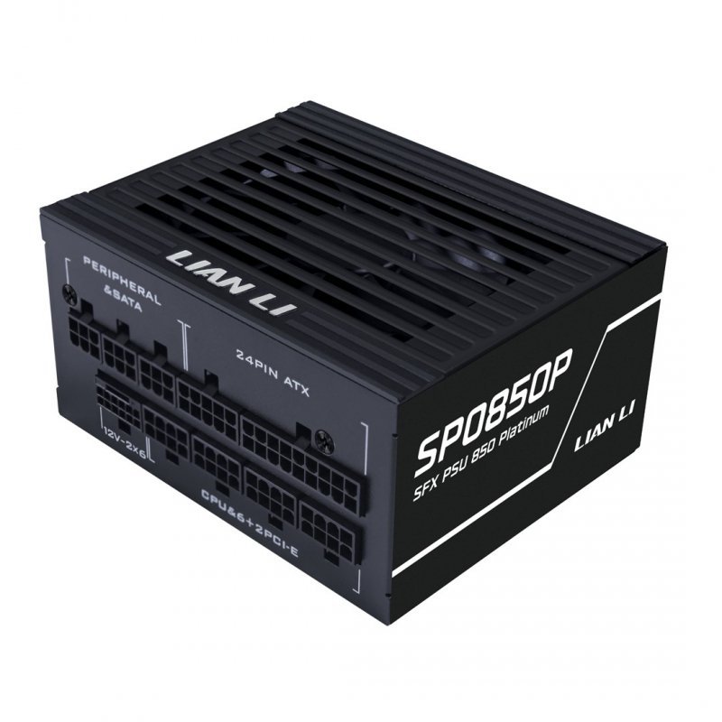 Lian Li SP0850P moduł zasilaczy 850 W 24-pin ATX SFX Czarny