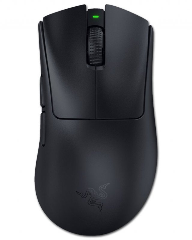 Razer DeathAdder V4 Pro myszka Gaming Po prawej stronie RF Wireless + USB Type-A Optyczny 45000 DPI
