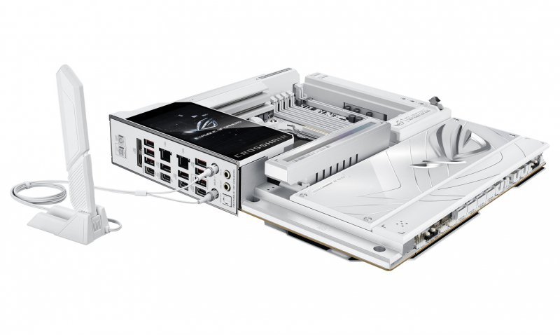 ASUS ROG CROSSHAIR X870E GLACIAL AMD X870E Gniazdo AM5 Rozszerzone ATX