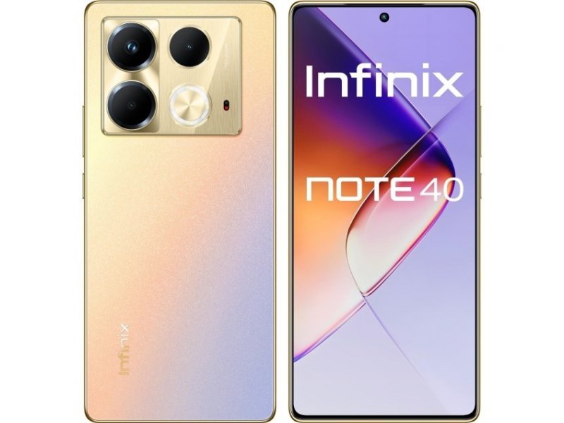 Infinix NOTE 40 Pro 17,2 cm (6.78") Dual SIM Android 14 4G USB Type-C 12 GB 256 GB 5000 mAh Złoto