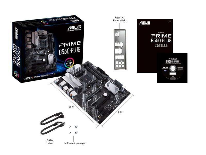 Płyta główna Asus PRIME B550-PLUS (WYPRZEDAŻ)