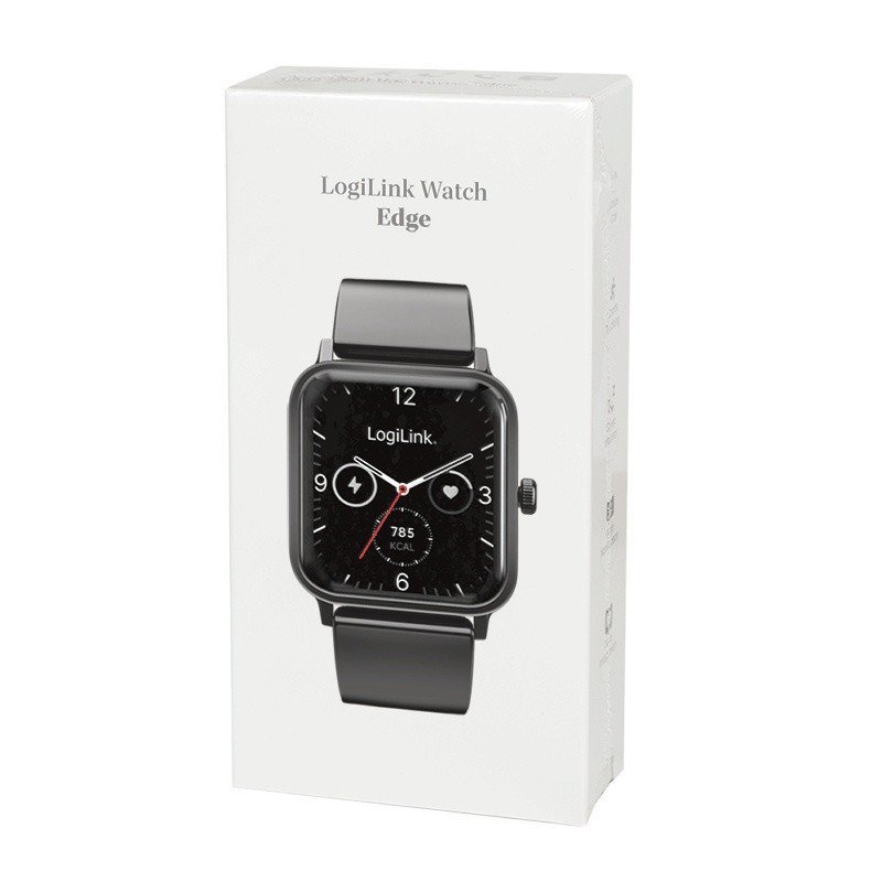 LogiLink Smartwatch LCD, BT5.2 IP68