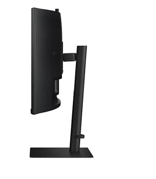 Samsung Monitor 34 cale ViewFinity S65VC VA 3440x1440 UWQHD 21:9 1xHDMI 1xDP 1xUSB-C (90W) 2xUSB 3.0 LAN (RJ45) 5ms HAS Webcam g