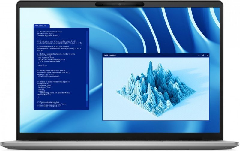 Dell Notebook Latitude 7455 Win11Pro Snapdragon X Elite 12C 32GB/1TB SSD Gen4/14.0 QHD+ Touch/UMA GPU/FgrPr/FHD/IR Cam/Mic/WLAN+