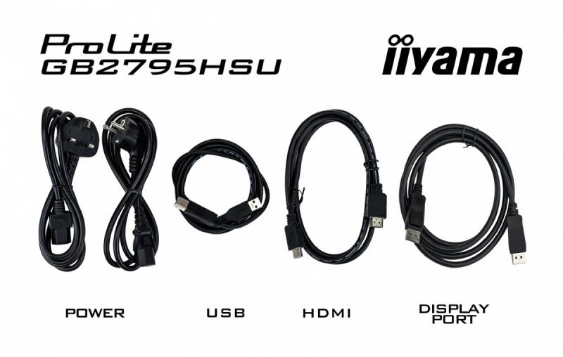 IIYAMA Monitor 27 cali GB2795HSU-B1 0.2ms, VA, DP, HDMI, 280Hz