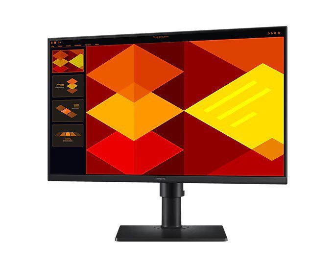 Samsung Monitor 24 cale S40GD IPS 1920x1080 FHD 16:9 2xHDMI 1xDP 2xUSB-A 2.0 1xUSB-B 5ms 100Hz HAS+PIV płaski 3YOn-Site (LS24D40