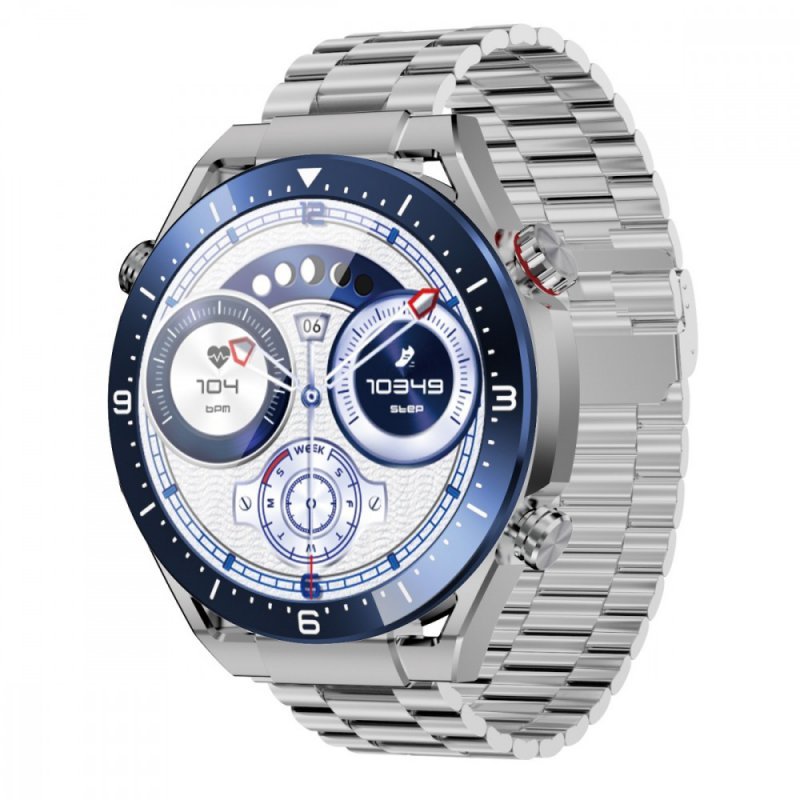EcoWatch Smartwatch EW01 srebrny