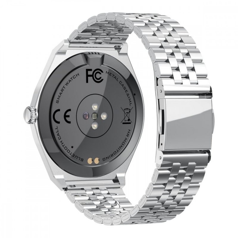 EcoWatch Smartwatch EW05 srebrny