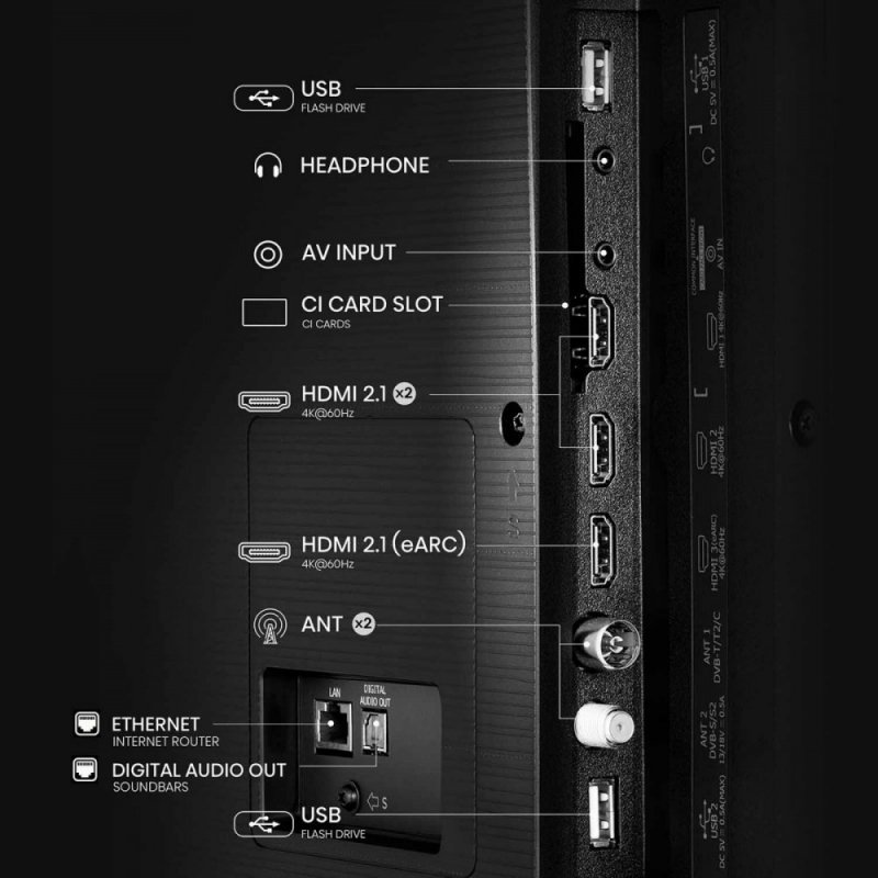 Hisense Telewizor LED 85 cali 85A6Q