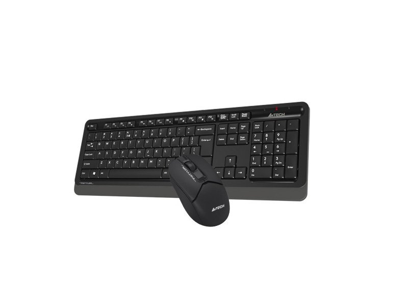Zestaw klawiatura + mysz A4TECH Fstyler FG1012 WRLS Black