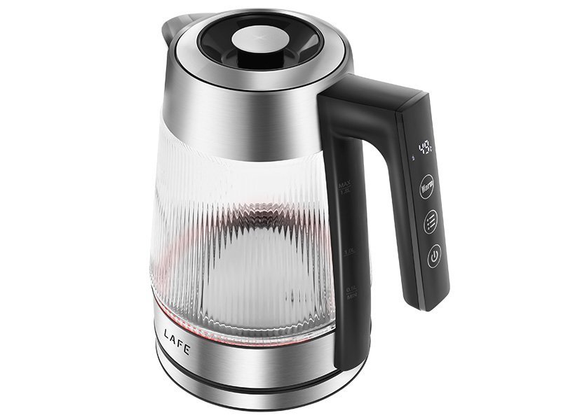Czajnik z regulacją temperatury LAFE Crystal Glass