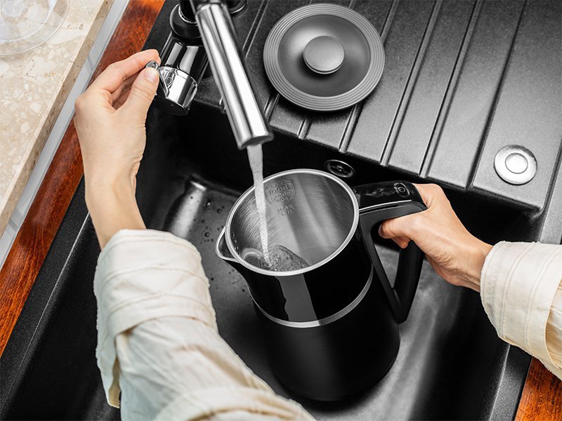 Czajnik z regulacją temperatury i podwójnymi ściankami LAFE TempMaster