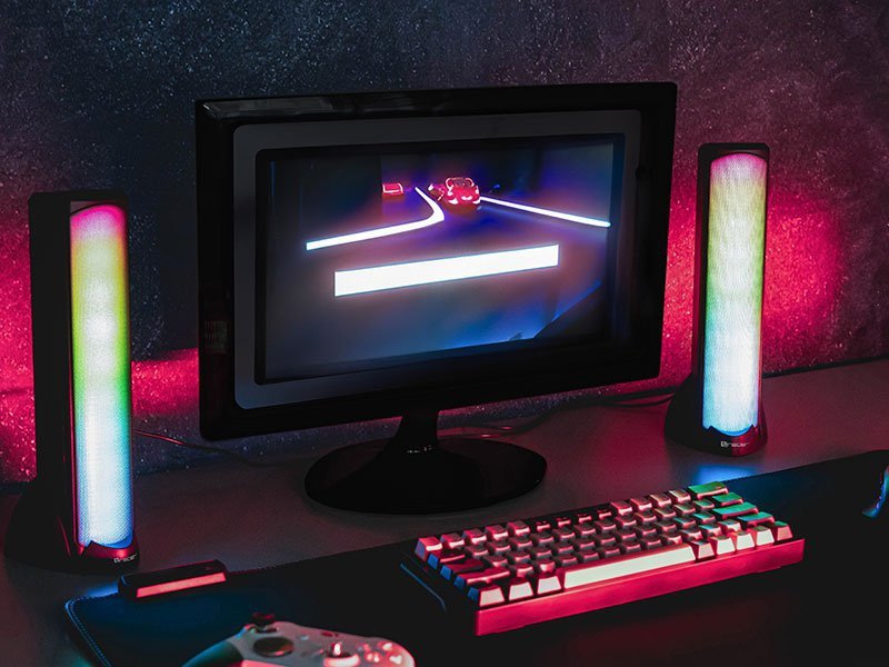 Głośniki TRACER 2.0 Sigma USB BT RGB
