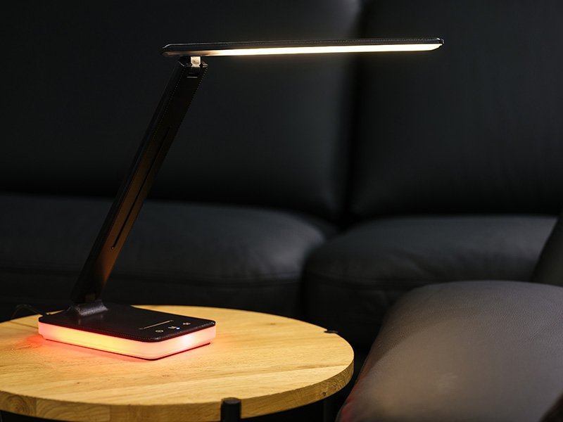 Lampka biurkowa LED TRACER PRISMA Black