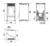 Piec na pellet MCZ - Tecla 6 kW
