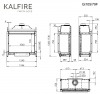 KOMINEK GAZOWY Kalfire Gi105/79F