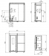 Piec na pellet La Nordica Extraflame EVELYNE IDRO 2.0